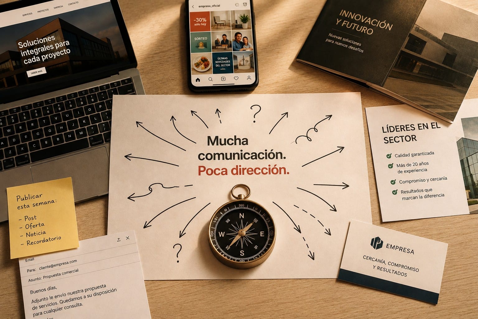 Señales de Falta de Dirección de Comunicación